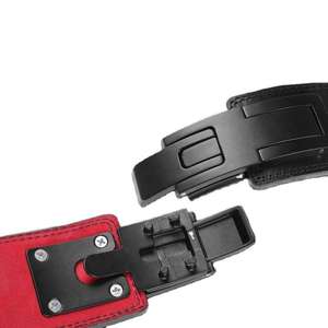 เข็มขัดยกน้ำหนักหนังวัวสำหรับนักกีฬามืออาชีพป้องกันความหนา13มม. รองรับความแข็งแรงได้รับประสิทธิภาพที่ปลอดภัย - Product Image 4