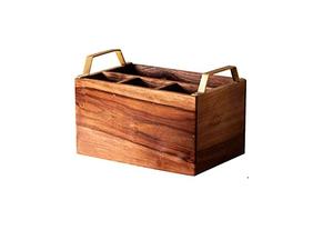 CADDY PLATEAU EN BOIS ACACIA pour TISSUS ET PORTE-COUVERTS IDEAL pour RESTAURANTS & HÔTELS - Product Image 6