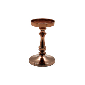 Soporte de pilar de vela de aluminio decorativo de Navidad con acabado dorado para el hogar, boda, iluminación de mesa, decoración hecha a mano - Product Image 2