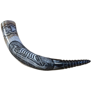 Nuevo Diseño de Cuerno Vikingo para Beber, Jarra de Cerveza Estilo Animal Pulido para Decoración del Hogar, Todos los Tamaños - Product Image 4