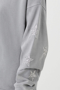 เสื้อมีฮู้ดสวมหัวแบบลำลองสำหรับผู้ชายและผู้หญิงคอกลมทรงหลวมสีทึบสำหรับฤดูหนาว - Product Image 5