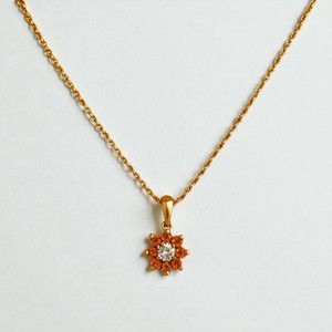 Christian September birthstone CZ Flower Shape Charm-จี้อัญมณีสีสันสดใสสำหรับสร้อยคอทำ-925เงินสเตอร์ลิง - Product Image 5