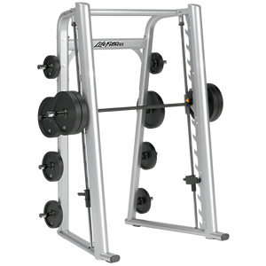 Systèmes de musculation à domicile : Machine Smith reconditionnée de la série Signature pour squats et exercices de pression guidés avec barre - Product Image 1