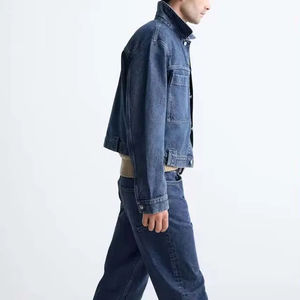 Chaquetas de Mezclilla de Invierno de Alta Calidad para Hombre, Tallas Grandes, con Bolsillos con Botones, Capucha, Transpirables y Cómodas - Product Image 4