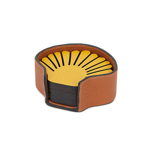 แผ่นรองแก้วหนัง,สำหรับรองแก้วเครื่องดื่มเครื่องครัวกันน้ำเป็นมิตรกับสิ่งแวดล้อม - Product Image 3