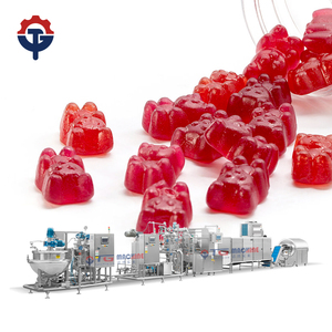 Máquina automática de fabricación de caramelos de goma blanda, pequeña línea de producción de máquina para hacer caramelos duros y gomosos - Product Image 1