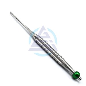 Élévateur dentaire Proximator Spade Root Large Down Angle PDL en acier inoxydable poli - Product Image 1