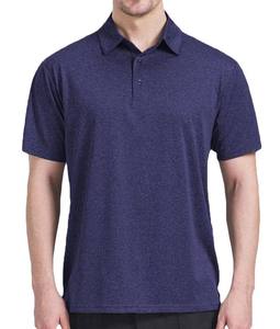 Hombres elegante 100% algodón personalizado manga corta Golf para Polos rendimiento ajuste sólido patrón - Product Image 5