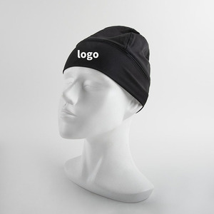 Bonnets en tricot à revers d'hiver avec logo personnalisé, broderie, bonnets unis, couleur unie, unisexe, bonnets chauds, bonnet en tricot - Product Image 1