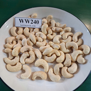 Kaju badam santigo WW240เม็ดมะม่วงหิมพานต์ W240เม็ดมะม่วงหิมพานต์บริการ24/7 - Product Image 1
