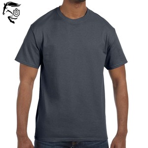 "2025 Dark Heather Color T-shirts personnalisés unisexe doux coton respirant été T-shirts OEM décontracté Streetwear grande taille hauts" - Product Image 1