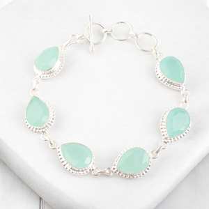 Pulsera de Plata de Ley con Circonitas Hecha a Mano para Mujer, Joyería de Lujo de Alta Calidad, Elegante Regalo de Aniversario - Product Image 6