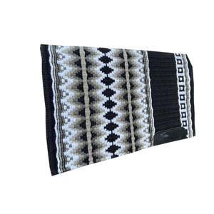 Vente chaude Extrême Qualité Gel Néoprène Polaire Tapis De Selle Multicolore Western Équitation Couverture Nouvelle-Zélande Anglais En Cuir - Product Image 1