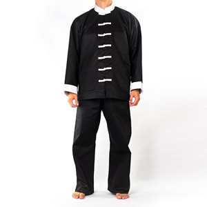 Kung Fu đào tạo đồng phục được thực hiện với cao cấp thoáng khí dệt cung cấp tuyệt vời lưu thông không khí thích hợp cho võ thuật - Product Image 1