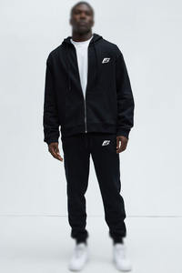 Sweat-shirts à capuche zippés pour hommes en molleton 100% coton épais personnalisés, délavés à l'acide, ODM, vente en gros B2B, mode streetwear, marque privée - Product Image 4