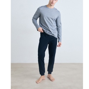 Camiseta deportiva de manga larga de talla grande para hombre, precio al por mayor, alta calidad, 100% algodón, proveedor en blanco de BD - Product Image 3