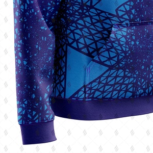 Sudadera con Capucha Personalizada con Logotipo, para Hombre, 100% Algodón, 350 g/m², Tejido de Punto, Color Sólido, Estampado Frontal, Bolsillo, Estilo Urbano, Holgada, Transpirable - Product Image 6
