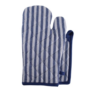 100% Cotton <b>Oven</b> Mitts <b>with</b> <b>Silicone</b> Strip Green Pot Holders for Cooking Microwave Baking Home Food Protection for Restaurants - Product Image 1