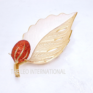 Very Luxury Design Free Table Top <b>Bowl</b> Aluminum Metal Gold Plated Decorative <b>Serving</b> <b>Bowl</b> for Food Fruit Salad - Product Image 2