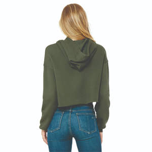 Elegante sudadera de Invierno para mujer con capucha Hombro caído Logotipo personalizado Lavado ácido Técnicas impresas Llegando en diferentes estilos - Product Image 5