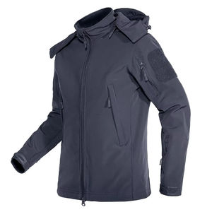 OEM venta al por mayor chaqueta de invierno de concha suave para las mujeres cortavientos impermeable con forro polar Stand Collar-para senderismo - Product Image 3