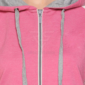 Ropa Deportiva de Punto de Algodón 100% de Alta Calidad para Mujer, con Capucha, Diseño Sólido, Chándal Informal, Ropa Deportiva de Invierno - Product Image 5