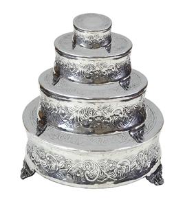 Vente chaude Conception En Relief Gâteau Plaque Gâteau Stand Fête D'anniversaire Décoration Utiliser Métal Tasse Gâteau Titulaire Personnalisé. - Product Image 6
