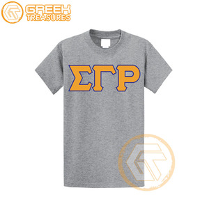 Camiseta de mujer Sigma Gamma Rho hecha a medida, ropa de hermandad, Jersey de algodón, camiseta transpirable de alta calidad, ropa griega para mujer - Product Image 6