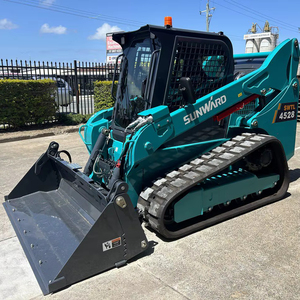 Cargador de dirección deslizante con orugas de alto rendimiento Changlin SUNWARDds SWTL4528/SWTL4538 con componentes de retroexcavadora delantera disponibles para la venta - Product Image 1