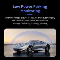 Dashcam de suivi GPS de voiture de véhicule 1080p avec double objectif 4G LTE Sim Mini voiture MDVR Cloud Dashcam enregistreur vidéo