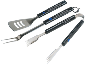 Set di Utensili con Manici Estensibili per Barbecue - Product Image 1