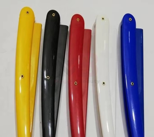 Rasoir de sécurité en acier inoxydable pour homme, avec fonction de sécurité pour le corps, les aisselles et la barbe, manche en plastique pliable - Product Image 4