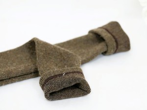 Calcetines hasta la Rodilla de Lana Natural Marrón - Hechos en Mongolia para Mayor Comodidad y Calidez - Product Image 5