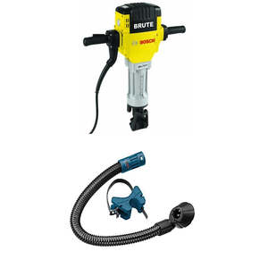 1-1/8 Brute Breaker with Hex <b>Chiseling</b> Dust Collection Attachment 120-Volt Electric <b>Power</b> Source - Product Image 1