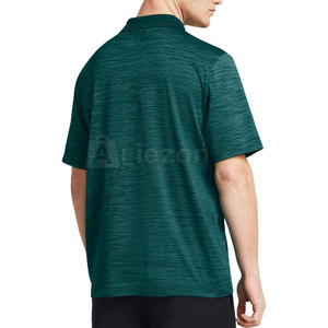 Camisa de golf ligera para hombres con tela de control de humedad Camisa de golf transpirable para la mejor venta - Product Image 4