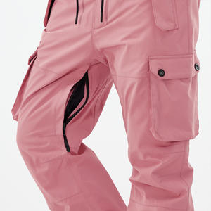 Pantalones de esquí OEM personalizados para mujer con cierre de cremallera a prueba de viento impermeable transpirable ajuste Anti-UV Impresión de logotipo y etiqueta privada - Product Image 6