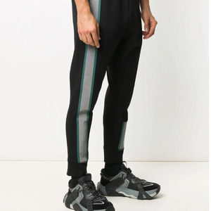 Tendance coton Street Style pantalon uni à séchage rapide pour hommes Gym course survêtement coupe ample et vêtements d'entraînement pantalon de survêtement - Product Image 3