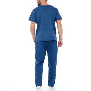Diseña Tu Propio Uniforme Médico para Hombre - Conjuntos de Uniformes Médicos de Alta Calidad 100% Algodón Diseños Personalizados Tallas Precio Razonable Uso Hospitalario - Product Image 2