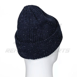 Low Moq <b>Mens</b> Custom Beanie Leather Patch <b>Winter</b> Multicolor Beanie <b>Hats</b> for Adult Custom Beanie With Logo - Product Image 2