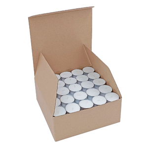 Juego de alta calidad de 100 velas de candelita sin perfume de 5 horas decoración básica de palma de cera personalizada hecha en fábrica de Vietnam - Product Image 6