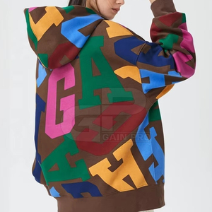 Sweats à capuche oversize élégants pour femmes avec poignets et ourlet côtelés pour un look superposé confortable - Product Image 6