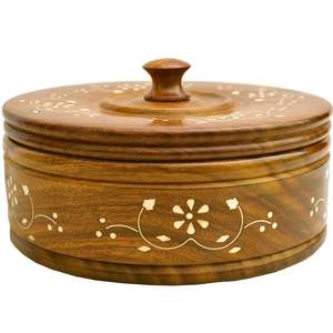 Contenedor de almacenamiento de madera pulida de primera calidad para especias, hierbas y condimentos, ecológico, apto para lavavajillas, gran capacidad, listo para viajar - Product Image 5