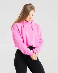 2025 Otoño Invierno Casual pulóver con capucha para mujer Streetwear Crop Top sudadera Material de cuero transpirable para uso al aire libre - Product Image 1