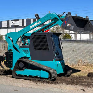 Livraison gratuite SUNWARD SWTL4528 EPA CE approuvé Skid Steer Loader Eaton hydraulique cylindre noyau moteur pompe boîte de vitesses Gear Plc - Product Image 1