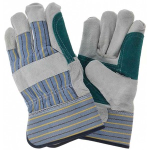 Nouveau tout dernier modèle de gants de travail de sécurité Gants de travail canadiens en cuir de qualité supérieure Gants de gréeur avec logo personnalisé - Product Image 3