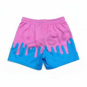 Pantalones Cortos de Béisbol Casuales de Lona Personalizados, 100% Poliéster, Secado Rápido, Impresión Digital, Unisex - Product Image 2