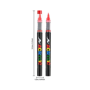 Juego <span class=keywords><strong>de</strong></span> 288 Rotuladores Acrílicos <span class=keywords><strong>de</strong></span> Colores para Arte, Rotuladores <span class=keywords><strong>de</strong></span> Calidad Premium con Tinta Líquida Directa para Material Escolar - Product Image 2