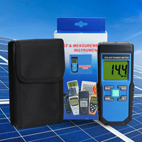 Pyranomètre solaire professionnel de haute précision pour la mesure de la rayonnement solaire et le test de films, avec unités doubles W/m² et BTU