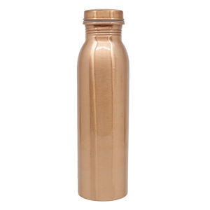 Botella de cobre de uso de yoga hecha a mano de calidad superior con tamaño personalizado disponible a un precio asequible de la India - Product Image 4