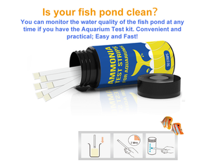 Merydi giá tốt nhất Ammonia PH Kit kiểm tra nhà cung cấp Cá Ao cá hồ bơi nước kiểm tra chất lượng Kit dải - Product Image 5